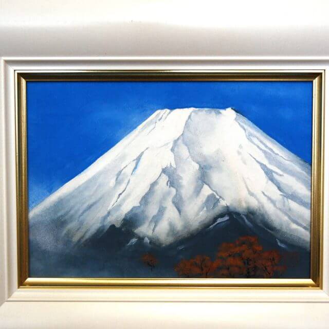 日本画　神戸　絵画　富士