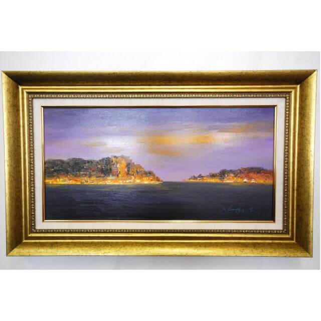 神戸　絵画　油絵　ギャラリー　アドリア海