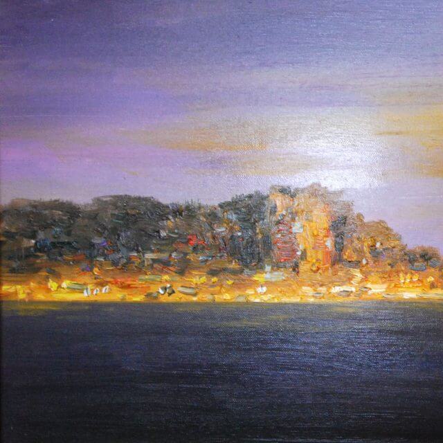 神戸　絵画　油絵　ギャラリー　アドリア海