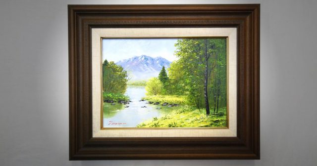 神戸　油絵　ギャラリー　販売　南木曽