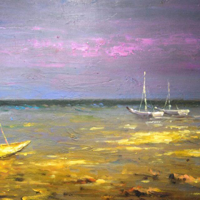 油絵　神戸　絵画　ギャラリー　販売