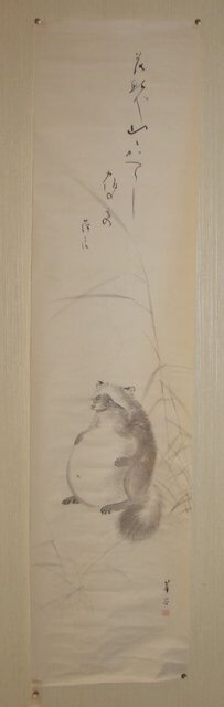 狸 のまくり（作品、本紙）