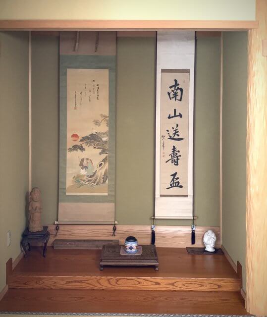 鈴木松年　高砂図