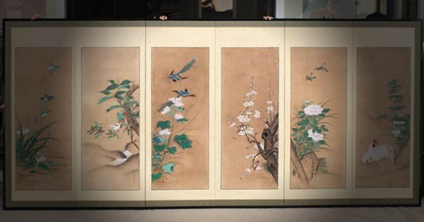 日本の美術品: 巻物、和額、衝立、屏風について