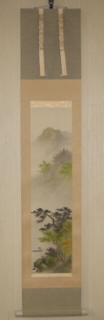 イギリス_掛軸_修理_005