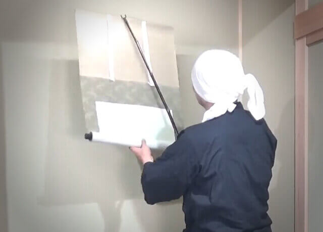 矢筈　取り外し　掛軸