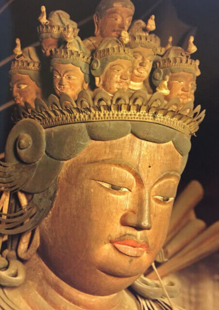 お得定番10～12世紀　チャンデラ様式　菩薩像？　優しい顔 仏像