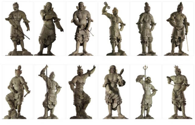 新薬師寺　十二神将立像