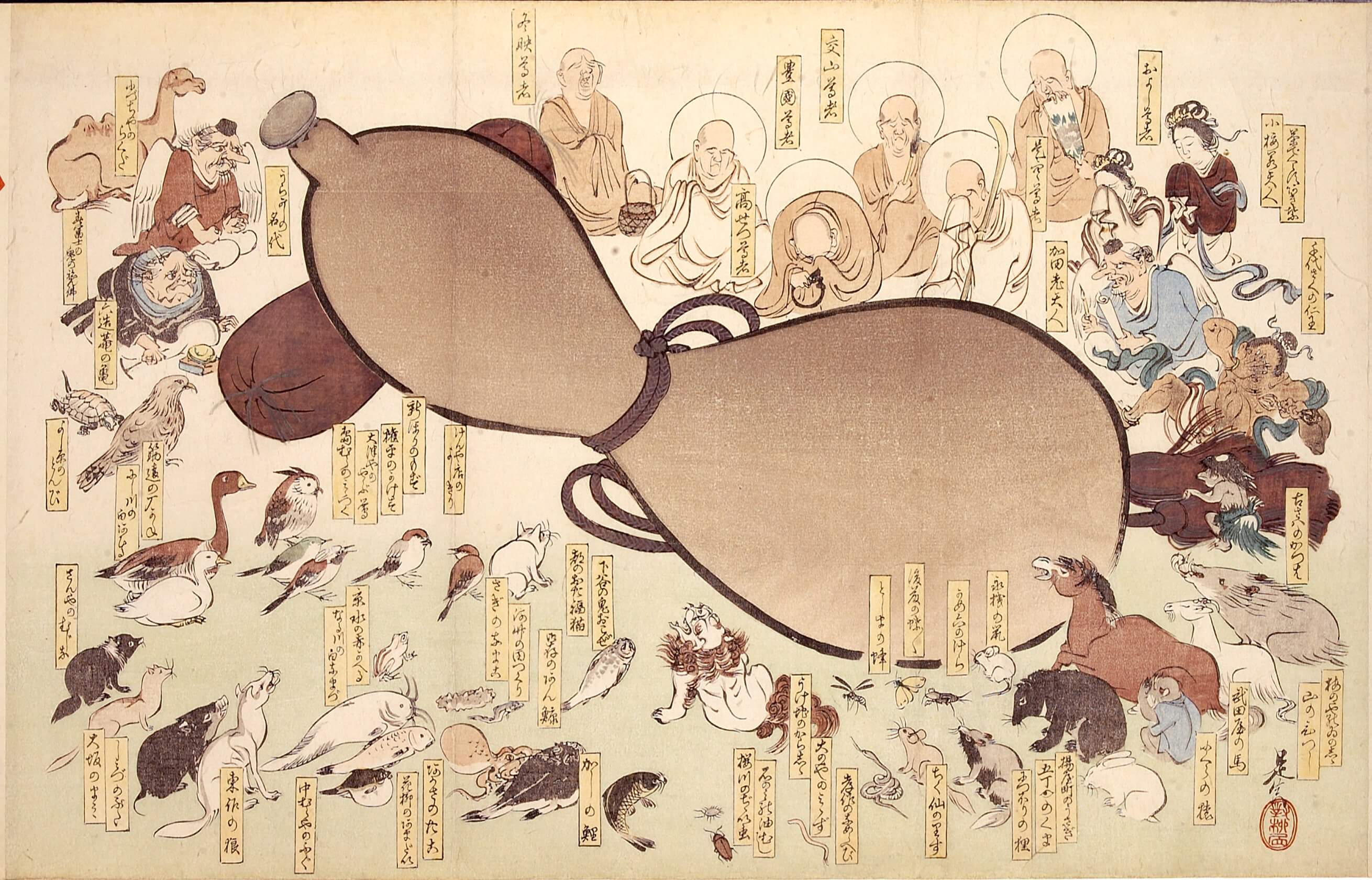 涅槃図 重要文化財｜仏涅槃図｜奈良国立博物館