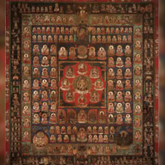 本場と全く違う両界曼荼羅 - 野村美術